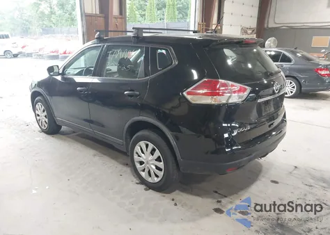 2016 Nissan Rogue S/Sl/Sv из США, поврежденный, VIN KNMAT2MV1GP666069